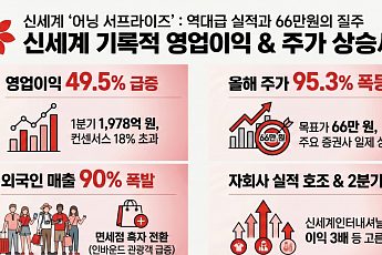 멋진 '신세계' 어닝 서프라이즈에…증권가, 목표주가 66만원까지 줄상향