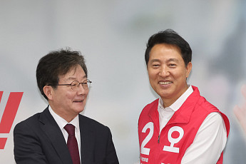 오세훈 만난 유승민⋯“오 후보, 李 정부 부동산 문제 잡는데 큰 역할 할 것”