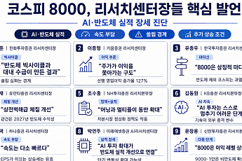 [긴급진단] “전술적 투자처 넘어 핵심 시장으로”…코스피 8000, 반도체 이익 장세 시험대 [꿈의 8000피 시대]