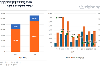 올해 경기·인천 아파트 거래 33% 증가…분당·과천 줄고 구리·동탄 늘었다