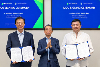 HD건설기계, 우크라이나 재건 협력 확대…장비 공급부터 인프라 복구까지