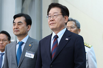 李 “핵추진잠수함은 자주국방 상징...굳건한 한미동맹 기반 건조