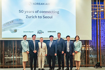 대한항공, 취리히 노선 취항 50주년…“유럽 하늘길 상징 노선”