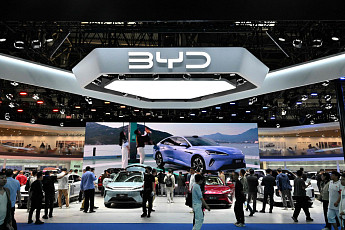 중국 BYD, 4나노 전기차용 칩 공개⋯자율주행 속도전