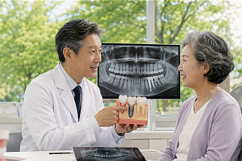 시니어 임플란트, 자연치아처럼 씹을 수 있을까?
