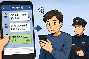 [서초동 MSG] 단톡방 공유 한 번에 경찰 조사…선거철마다 늘어나는 유권자 입건