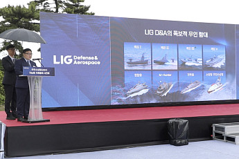 LIG D&A, 팔란티어와 AI 지휘통제 실증…무인수상정 군집 제어 성공