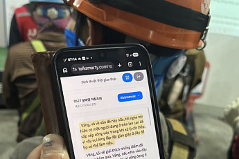 대우건설, 외국인 근로자 위한 건설현장 맞춤형 ‘실시간 AI 번역기’ 개발