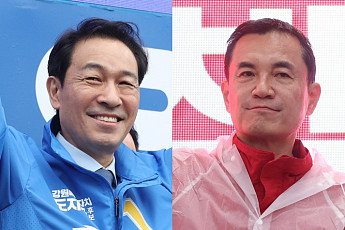 4년 만의 '강원 리턴매치'…우상호 vs 김진태, 부동층이 변수 [6·3 선거 풍향계]
