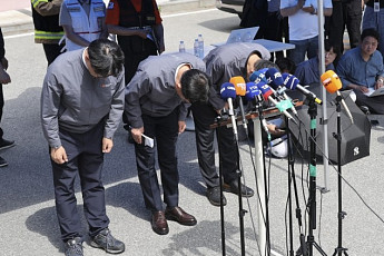 한화에어로 대전사업장 5명 사망…고개 숙인 손재일 대표 “무거운 책임 통감”
