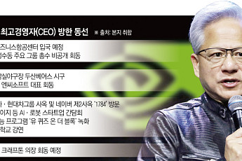 젠슨 황 방한…재계 총수 줄회동, 한국 '피지컬 AI 전선' 넓힌다