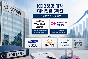KDB생명 매각, 빅3보다 한투·태광에 쏠리는 무게