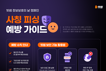 빗썸 “가짜 URL·사칭 메일 주의”…피싱 예방 캠페인 진행