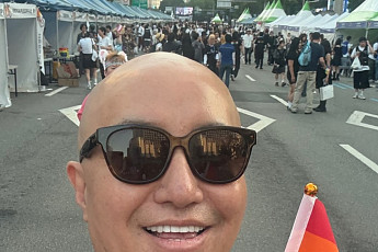 홍석천, 퀴어페스티벌 참여 인증⋯