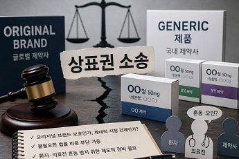 오리지널-제네릭 상표권 소송, 제약업계 “견제 지나쳐”