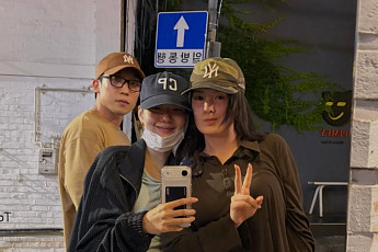 김고은·이상이·김용지, 마스크 쓰고 절친 나들이