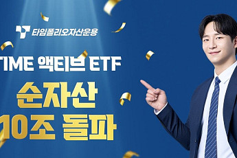 타임폴리오자산운용, 'TIME 액티브 ETF'  순자산 10조 돌파…액티브 경쟁력 입증