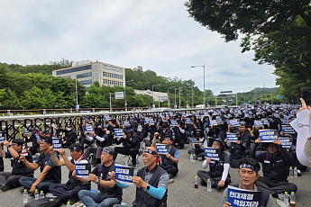 현대제철 하청 노조, 원청 교섭 촉구…2000여명 하루 파업