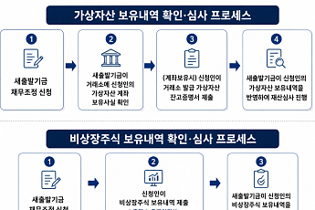 코인·비상장주식도 본다…새출발기금 '꼼수 감면' 차단