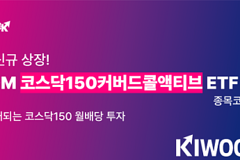 키움운용, 코스닥150커버드콜액티브 ETF 상장…