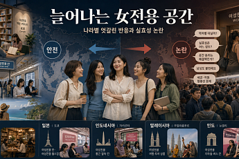 안전 vs 역차별⋯女전용 공간 둘러싼 글로벌 논쟁