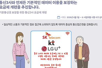 데이터 다 써도 '기본속도'로 이용 가능 [하반기 달라지는 것]