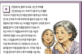 치매, 거울을 보고 대화한다면