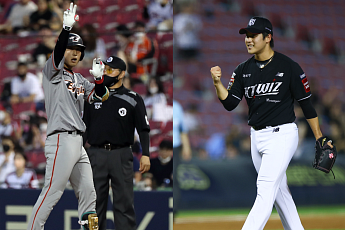 KBO 최초 '형제 홈런' 탄생⋯형 박정현과 동생 박영현의 맞대결