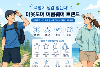 냉감 소재부터 시어서커 셋업까지⋯후덥지근한 올 여름, 기능성 의류 전쟁