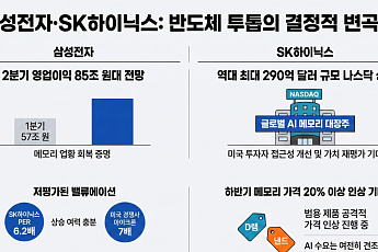 ‘삼성전자 실적·SK하이닉스 나스닥 상장’…반도체 투톱, 변곡점 맞나