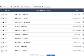 삼성 vs LG '1위 빅매치'⋯스포츠토토 발매 일정ㆍ마감 시간은?