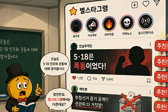 [AI 코인패밀리 만평] 교실을 삼킨 피드