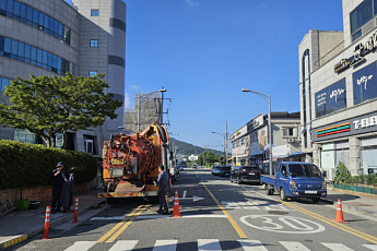 '폭우' 침수 등 빗물받이 1308곳...진도군 선제대응