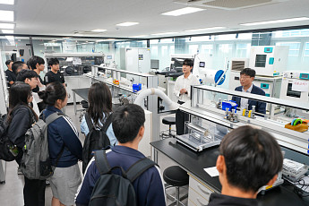 경남정보대, 동아공고 학생 대상 이차전지 진로체험 운영