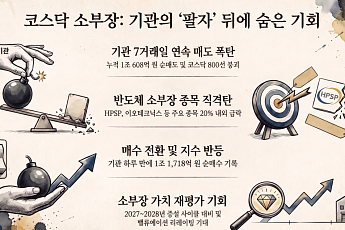 코스닥 ‘900→700’ 추락의 범인은 기관⋯7거래일 연속 매도 끝에 ‘사자’ 전환