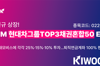 키움운용, 현대차·기아·현대모비스 담은 채권혼합50 ETF 상장