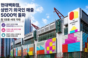 현대백화점, 상반기 외국인 매출 5000억…