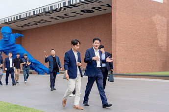 조용호 오산시장, 취임 첫 기업현장 행보…아모레·램리서치 찾아 