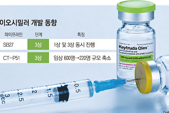 글로벌 1위 ‘키트루다’ 시장 열린다…K바이오시밀러 성과 거둘까