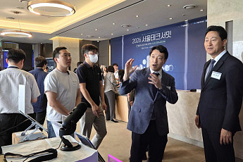 플리토, 오세훈 서울시장에 ‘서울형 R&D 우수 기업’ 피칭… “AI 통번역 기술 입증”