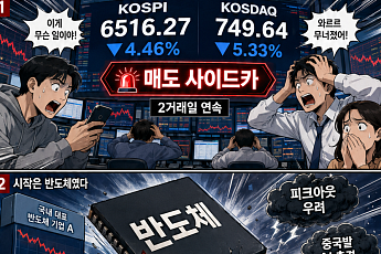 반도체 피크아웃 공포에 전쟁까지, 코스피 덮친 ‘패닉셀’⋯