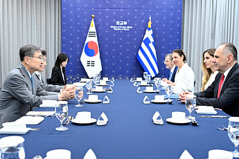 한-그리스 외교장관 회담...
