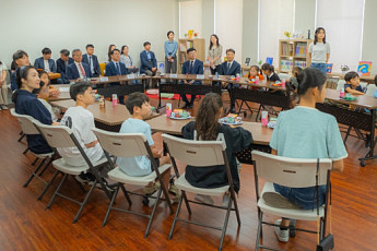 롯데홈쇼핑, LA에 ‘작은도서관’ 조성해 K컬처 확산 지원