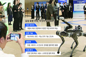삼성, 제조현장 전체를 ‘로봇 실험실’로…그룹 제조역량 총동원
