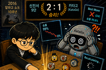 [AI 코인패밀리 만평] 신(申)의 한 수