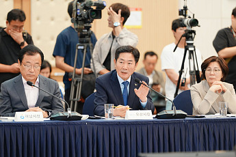 조용호 오산시장, 추미애 앞에서 승부수…