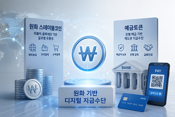 [넥스블록][디지털원화의 재설계 ②] 원화 스테이블코인 vs 예금토큰, 한은이 주목한 ‘은행 모델’은