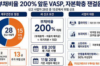 ‘부채비율 200%’ 규제 심사대…경고등 켜진 VASP 자본확충 잰걸음