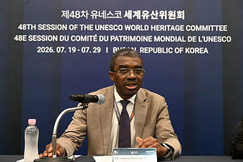 아소모 세계유산센터장 “사도광산 결정은 합의 결과…종묘 개발, 절차 따라야”[韓 첫 세계유산위]