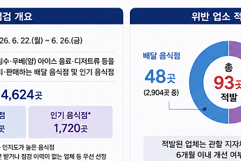 식약처, 팥빙수·우베 디저트 판매 93곳 식품위생법 위반 적발